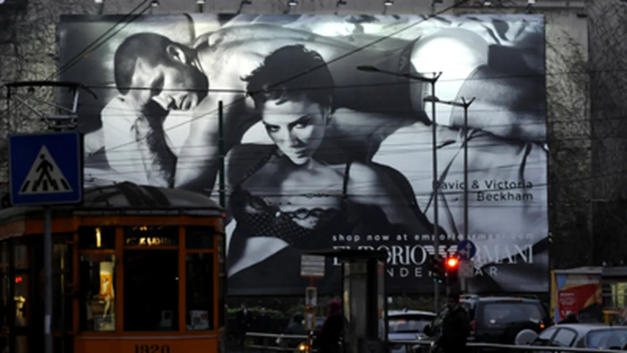 Angelina Jolie şi David Beckham vor apărea într-o reclamă Armani - GALERIE FOTO