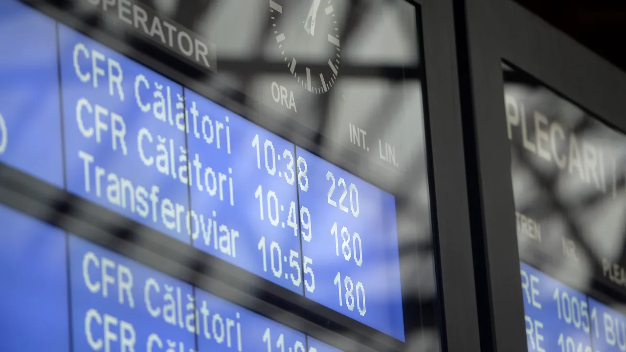 CFR Călători vrea încadrare pentru circulaţia trenurilor în condiţii meteorologice de vară extremă
