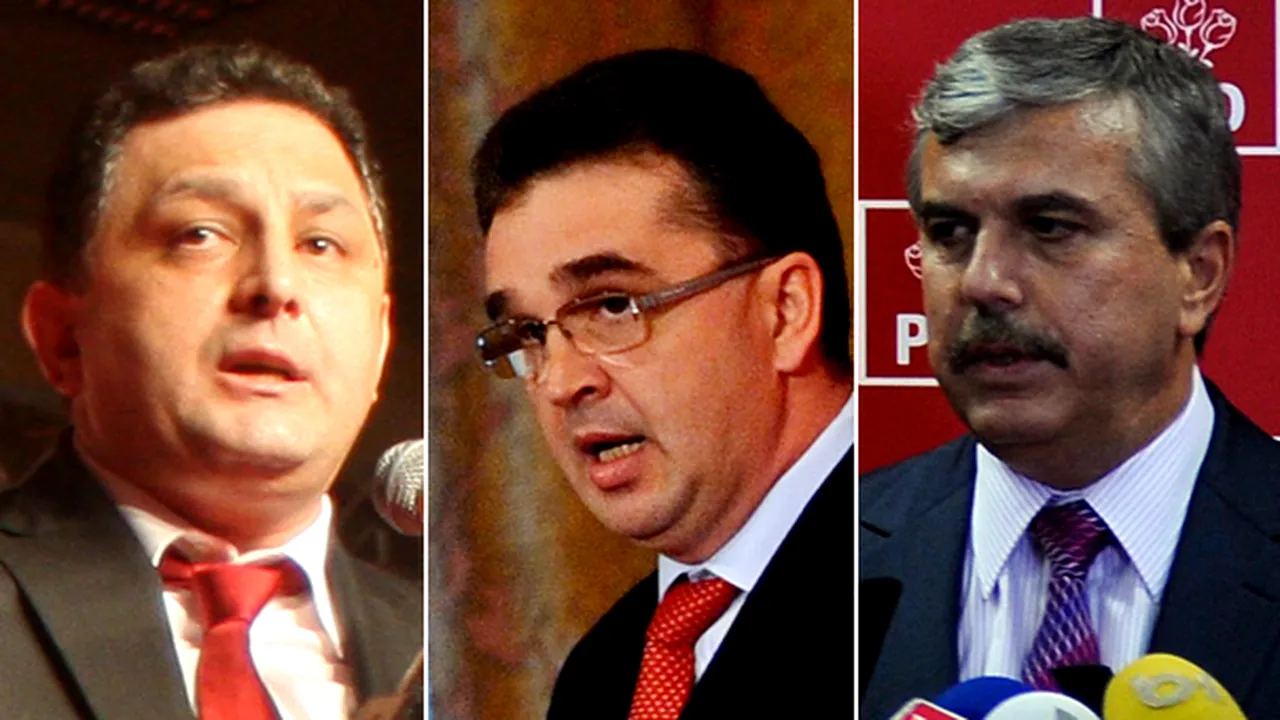 Vanghelie, Oprişan, Nica între vicepreşedinţii PSD