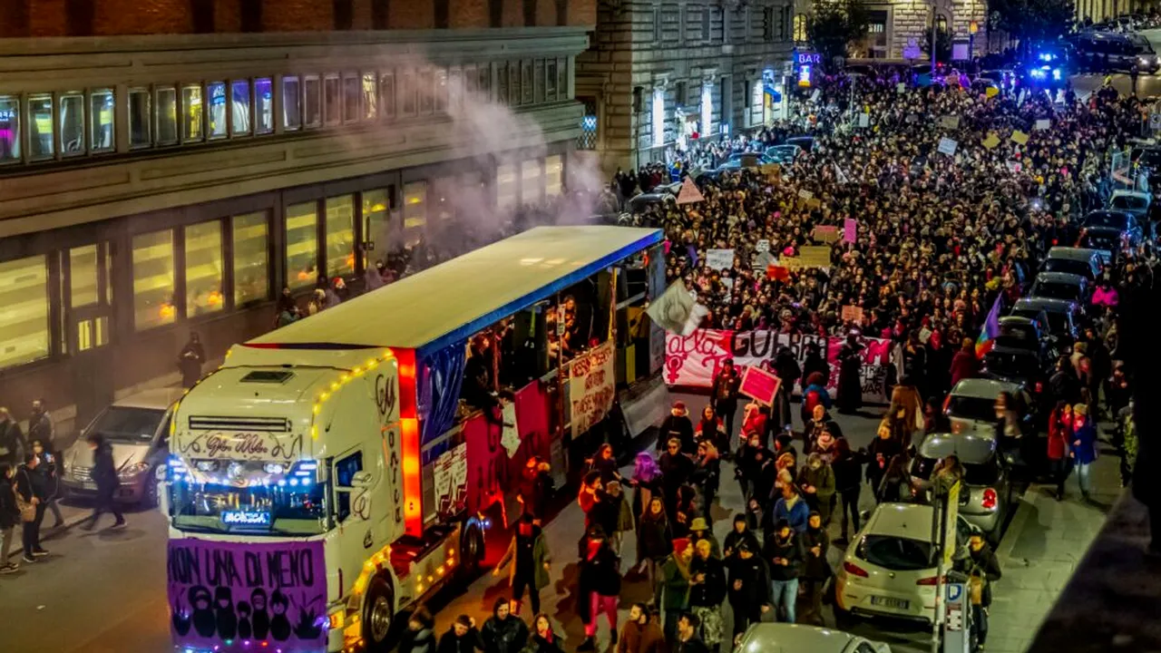 O nouă zi de proteste la Roma. Două manifestații studențești sunt programate în paralel