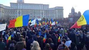 7.000 de lei amendă pentru organizatorul protestului din centrul Capitalei, fără respectarea regulilor