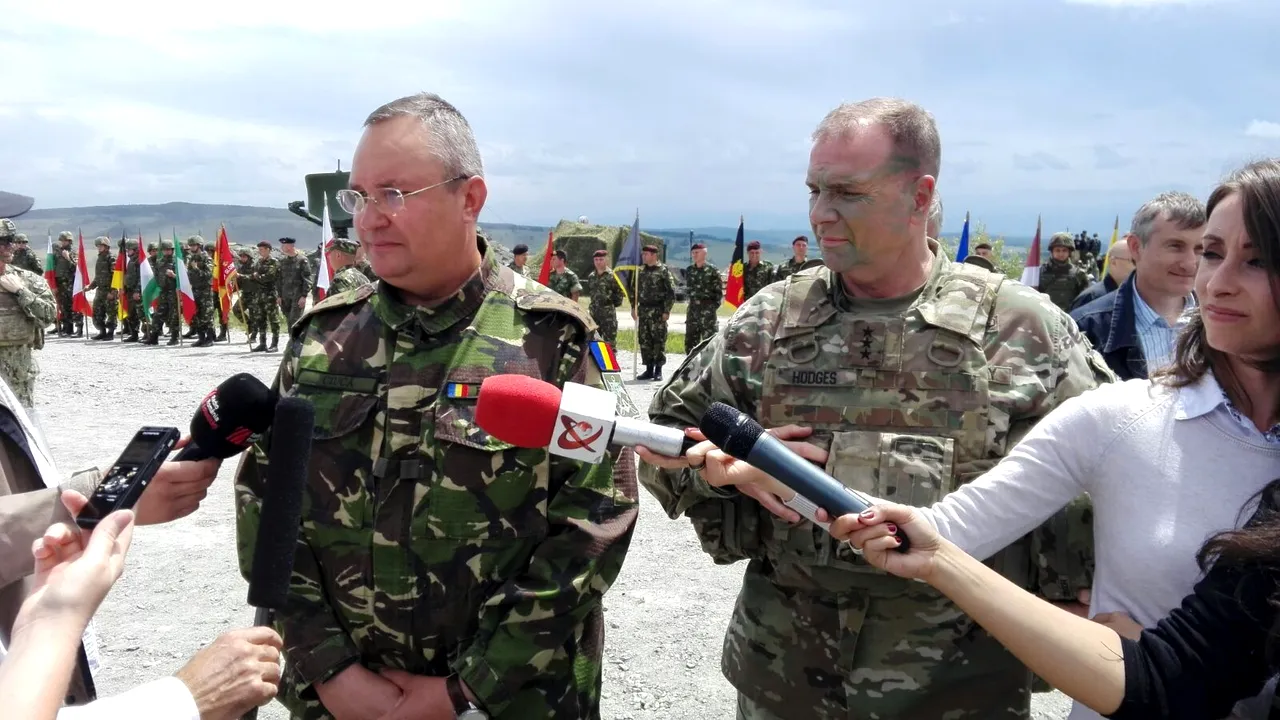 Comandantul Forţelor Terestre Americane din Europa, la Cincu: Am demonstrat că suntem împreună şi pregătiţi. NATO lasă uşa deschisă pentru Rusia, dar trebuie să arate că Alianţa e puternică şi pregătită pentru orice
