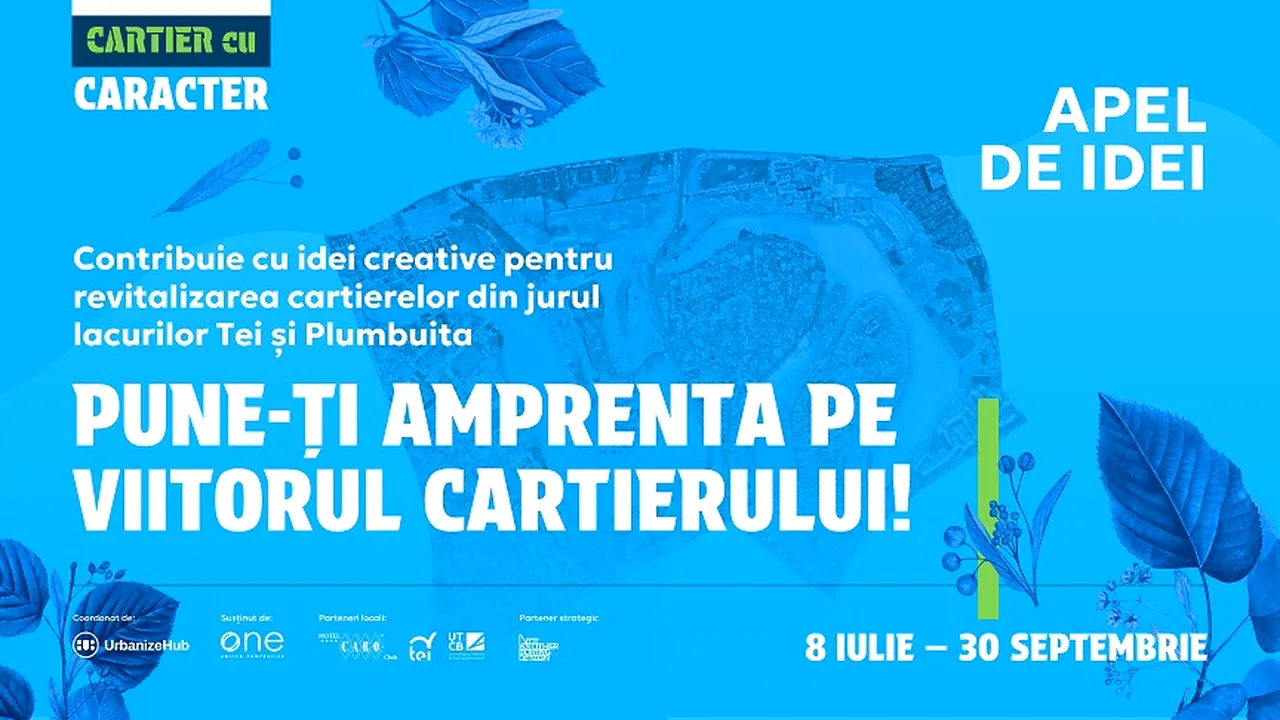 Lansarea Apelului de Idei “Cartier cu Caracter”: Zona Plumbuita-Tei