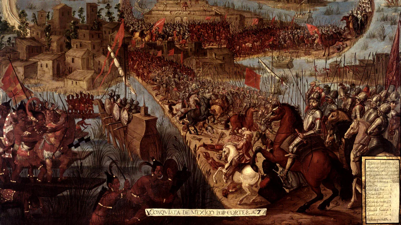 13 august 1521: Conchistadorii spanioli distrug civilizaţia aztecă 