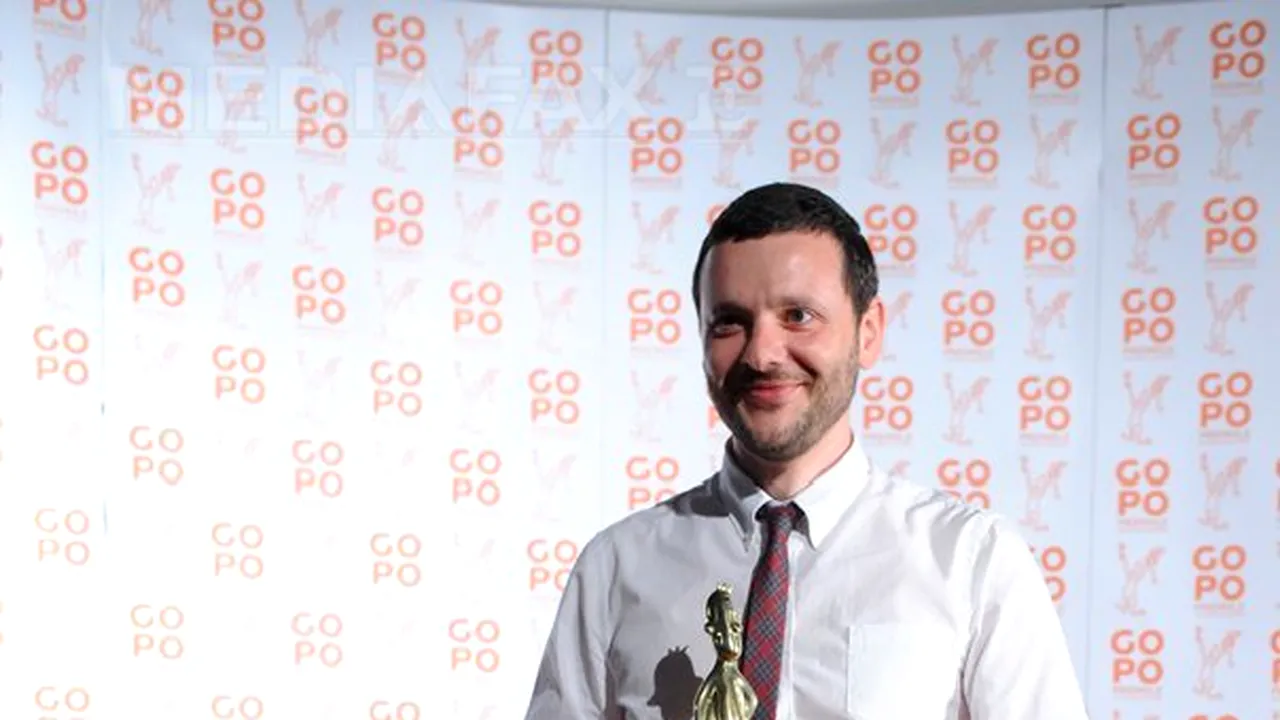 Bogdan Dumitrache - premiul pentru cel mai bun rol principal masculin la gala Gopo 2012