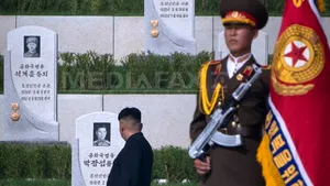 Kim Jong-un a inaugurat un cimitir al eroilor Războiului Coreei