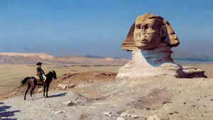 21 iulie 1798 - Napoleon Bonaparte în Bătălia de la Piramide. Francezii obţin victoria împotriva mamelucilor 