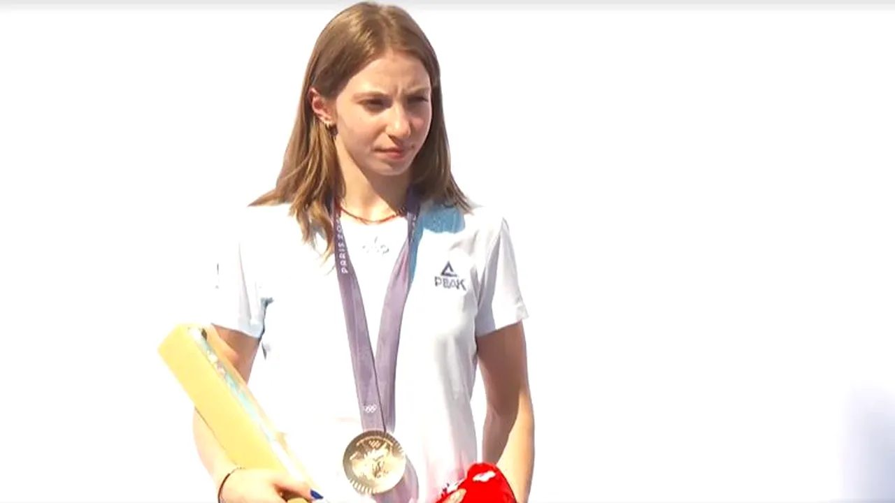 Ana Maria Bărbosu a primit retroactiv medalia olimpică de bronz câştigată la sol la Jocurile Olimpice de la Paris 2024