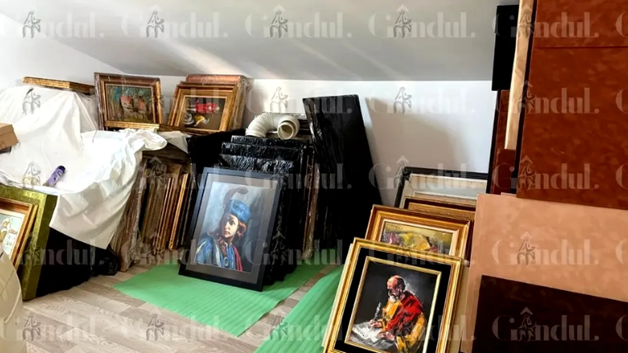 Cum au ajuns sute de tablouri din registrele MApN în casa unei prietene a generalului Cătălin Zisu