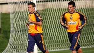 Mutu şi Chivu nu au participat la antrenamentul oficial dinaintea partidei cu Bosnia