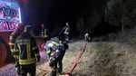 Pompierii români, prima intervenție în Franța / Au luptat cu un incendiu de pădure în sudul țării