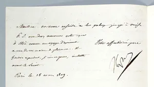Scrisori ale lui Napoleon şi partituri ale lui Mozart, într-un nou muzeu parizian
