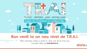 Storia.ro lansează indexul T.R.A.I. prin care măsoară nivelul real de trai din principalele oraşe