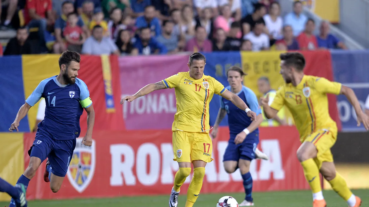 România a învins Finlanda, într-un meci de fotbal amical disputat la Ploieşti
