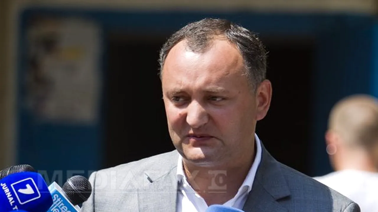 DECLARAŢIA ZILEI Igor Dodon: Vreau să îi fac pe cetăţenii Rep Moldova mândri de ţara lor, nu să vrea unirea cu România / România este vinovată pentru conflictul din Transnistria