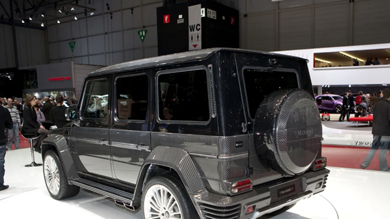 Unul din cele şapte automobile Mansory G-Couture, disponibil în România - FOTO
