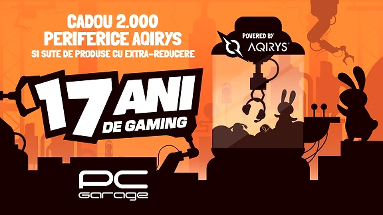 PC Garage sărbătoreşte 17 ani de pasiune pentru hardware si gaming