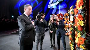 Klaus Iohannis a depus, la Ierusalim, o coroană de flori în memoria victimelor Holocaustului - FOTO