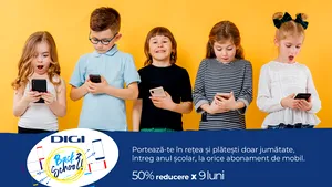 Tradiţia promoţiilor de toamnă continuă cu „Back 2 School”, campania care aduce 50% reducere