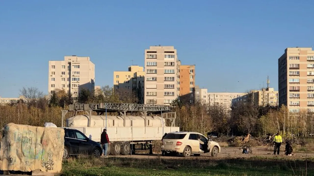 Târg de sărbători organizat ilegal pe terenul retrocedat din Parcul IOR. Organizatorii, amendați