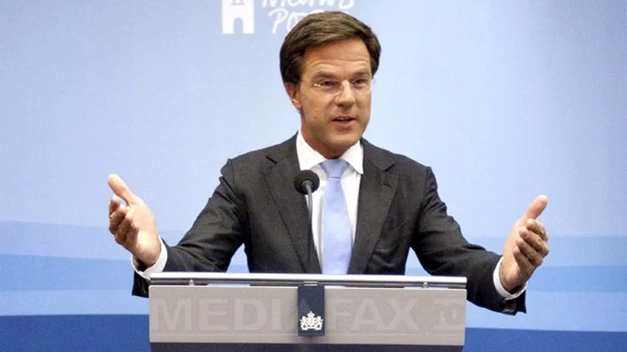 Premierul olandez, Mark Rutte, a prezentat demisia Guvernului