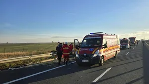 Două accidente pe A3 într-un kilometru: șapte mașini implicate