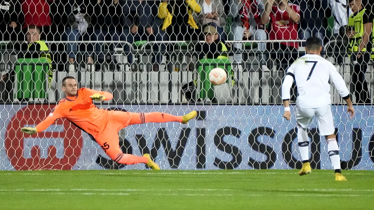 Ronaldo a marcat primul său gol în Europa League