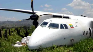 Un avion de pasageri a ieşit de pe pistă, în China, cinci persoane fiind rănite