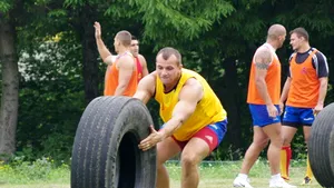 Cum se antrenează echipa naţională de rugby - FOTO, VIDEO