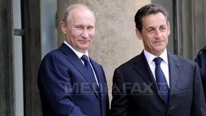 Nicolas Sarkozy, primit miercuri de către Vladimir Putin la Moscova