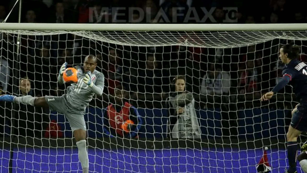Portarul nigerian Vincent Enyeama, cel mai bun jucător african din campionatul Franţei