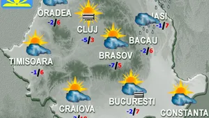 PROGNOZA METEO: Cum va fi vremea de Ziua Naţională