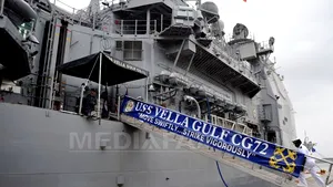 Un crucişător american a ajuns în Marea Neagră: 