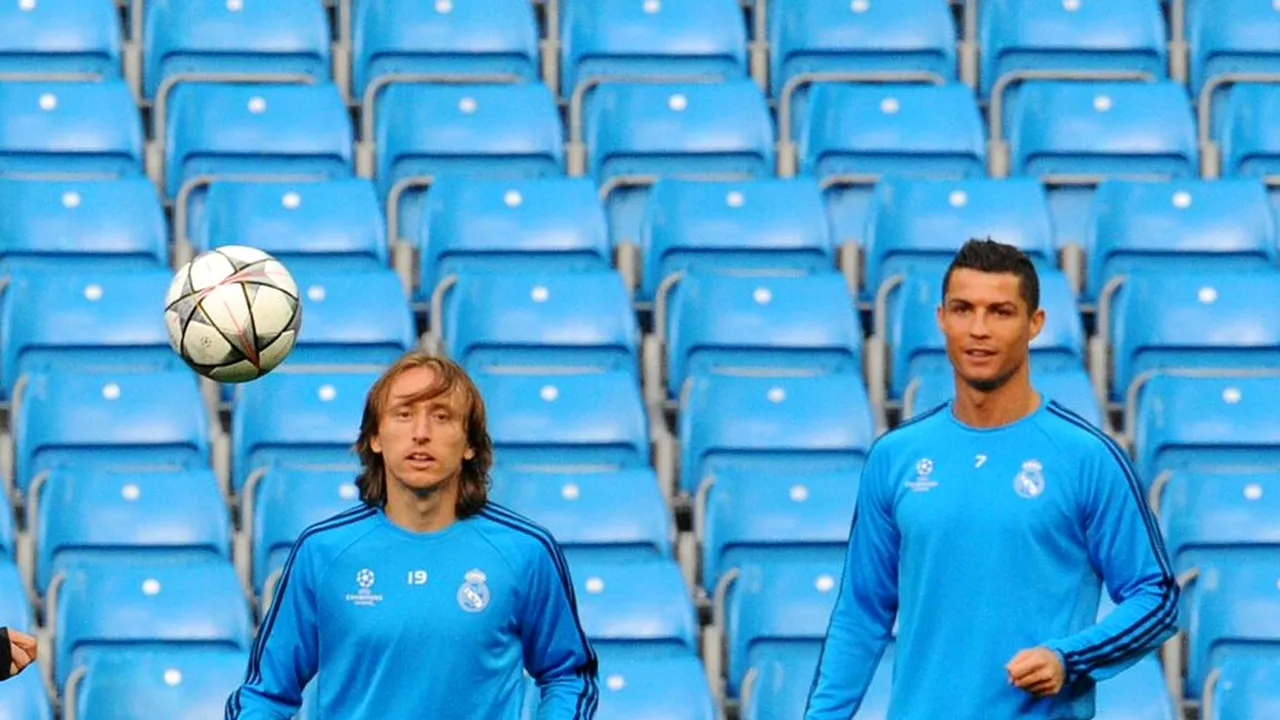 Cristiano Ronaldo și Luka Modric, față în față într-un duel istoric la Cupa Mondială