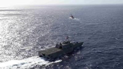 EXTERNE China trimite nave militare după ce o navă americană a intrat într-o zonă disputată. Beijingul acuză SUA că amenință stabilitatea regională
