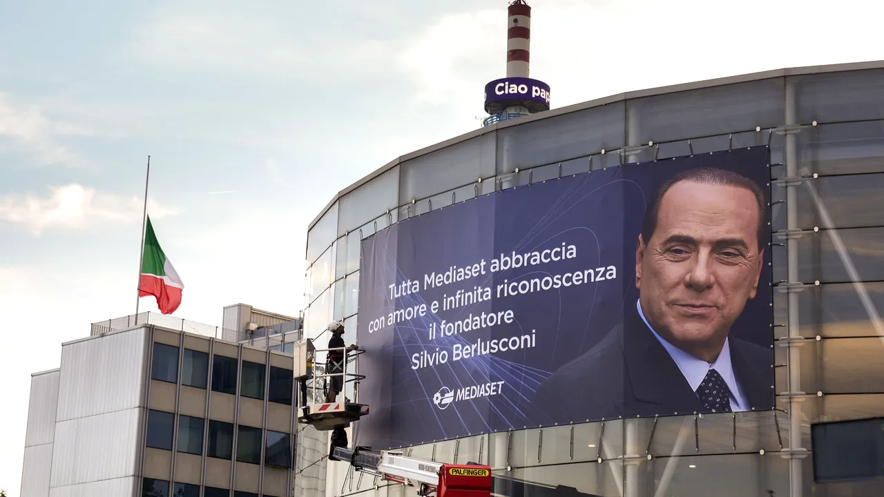 Funeralii grandioase pregătite în Italia pentru fostul premier Silvio Berlusconi