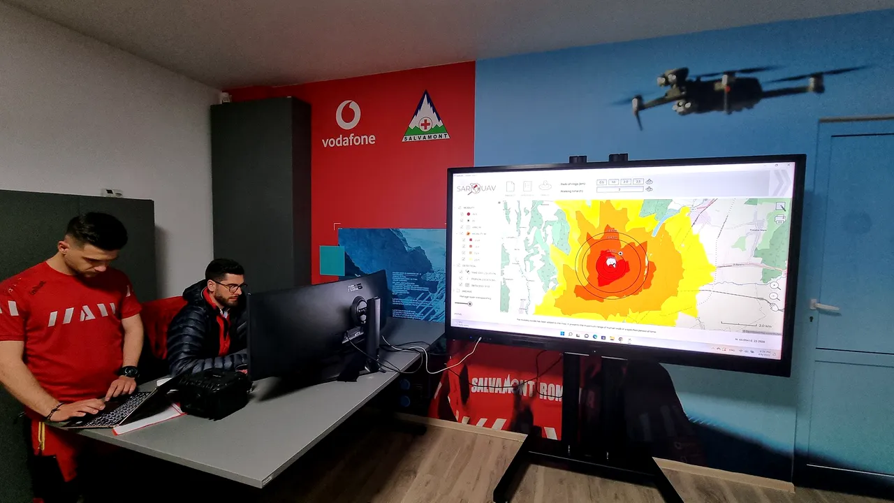 Persoanele dispărute în munţi sunt căutate de Salvamont cu ajutorul inteligenţei artificiale