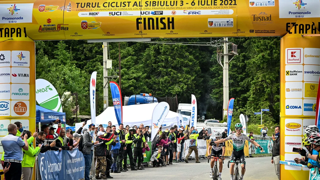 Giovanni Aleotti obţine în Turul ciclist al Sibiului prima victorie ca profesionist din carieră