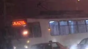Trafic rutier îngreunat de deraierea unui tramvai, în Capitală