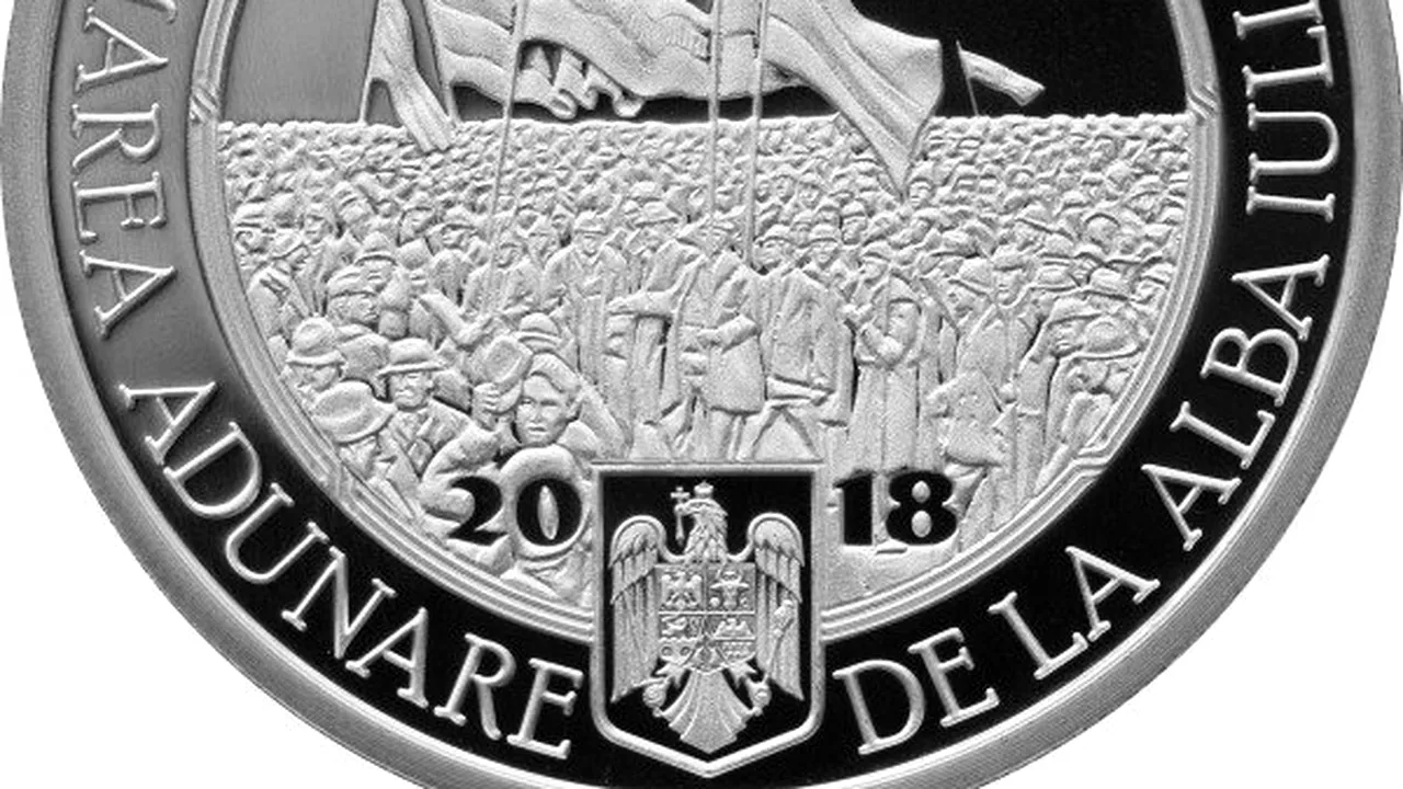 #CentenarRomânia. BNR a lansat o bancnotă şi 4 monede, pentru a aniversa 100 de ani de la Marea Unire | FOTO