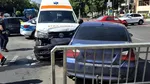 Ambulanță, implicată într-un accident în Buzău