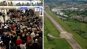 INCIDENT AVIATIC: Un avion de pasageri a derapat şi a ieşit de pe pistă, pe un aeroport din Marea Britanie/ Zeci de curse întârziate | FOTO, VIDEO