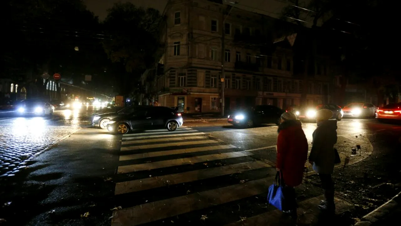 Atac al Rusiei cu drone și rachete asupra rețelei electrice lasă Odesa și sudul Ucrainei în beznă