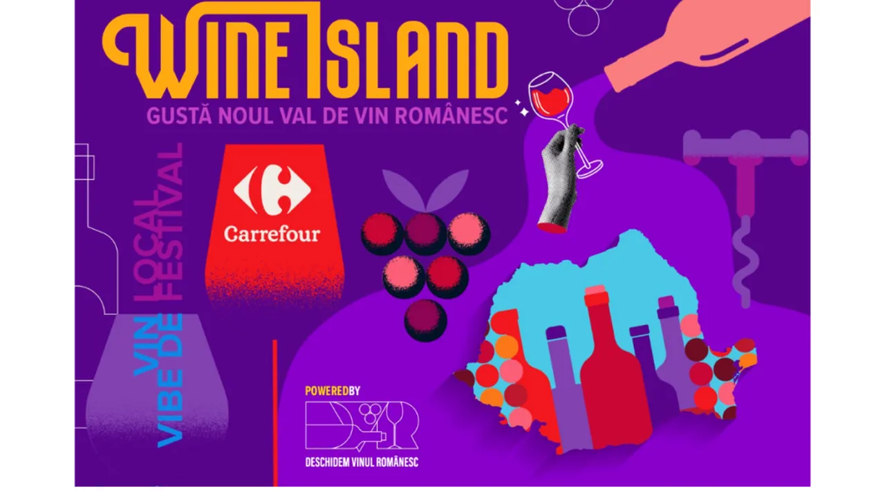 Carrefour România aduce noul val de vin românesc la Young Island Festival
