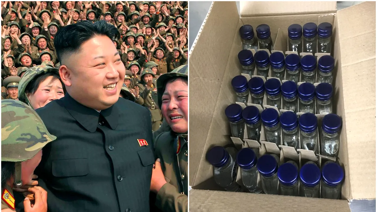 Operaţiunea „Votcă pentru Kim Jong-un”. 90.000 de sticle de băutură alcoolică, cu destinaţia Coreea de Nord, capturate într-un port din Olanda