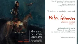 Expoziția retrospectivă „Alchimia luminii”, dedicată pictorului Mihai Cismaru, se deschide la Muzeul Național al Bucovinei