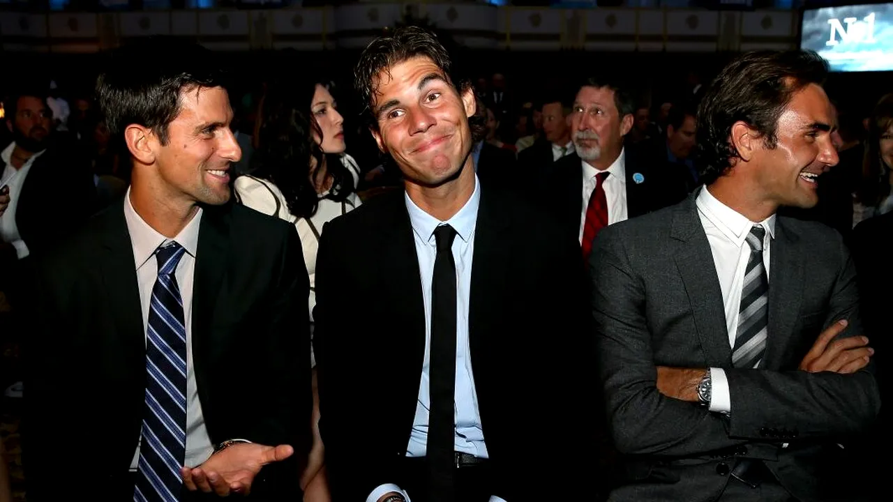 Djokovic renunţă la complezenţă: Federer şi Nadal nu sunt prietenii mei