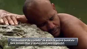 “Îmbânzitorul de crocodili” ne arată că puţină bunătate face minuni chiar şi atunci când pare imposibil - FOTO
