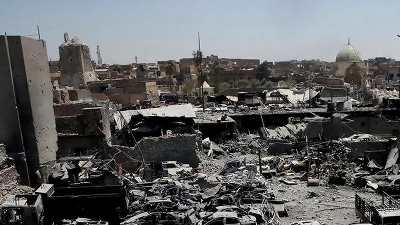 VIDEO Forţele irakiene au capturat moscheea din Mosul unde Stat Islamic şi-a proclamat aşa-zisul califat
