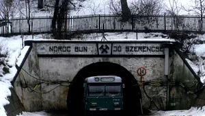 Preşedintele Traian Băsescu şi soţia sa Maria au vizitat salina de la Praid